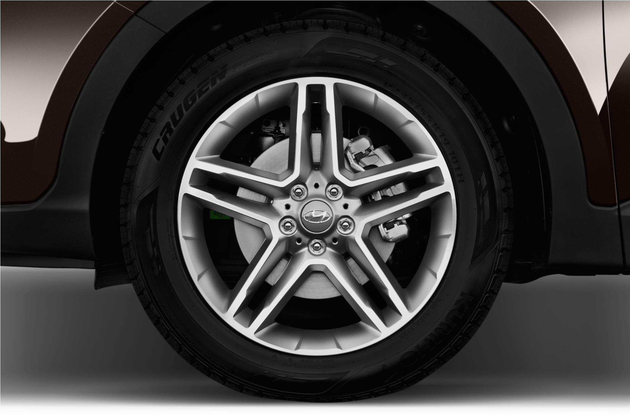 18 - - Hyundai Santa Fe 2017 Wheel (2048x1360), Png Download