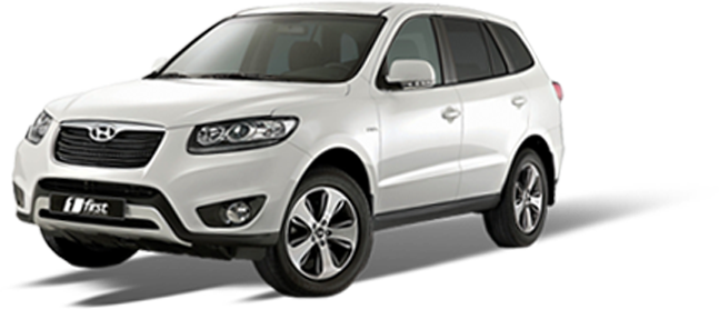 First Car Rental Tanzania - Par Farol Santa Fe 2006 2007 2008 2009 2010 2011 2012 (647x278), Png Download