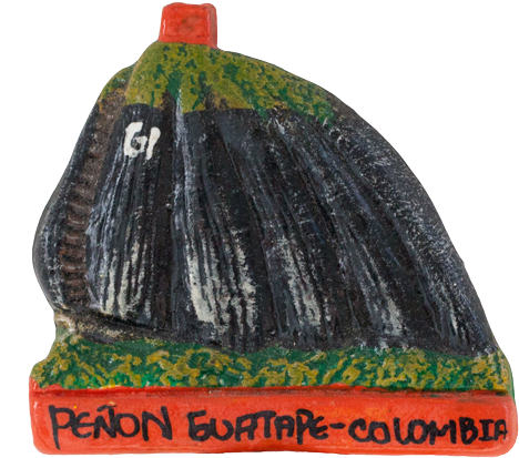 Souvenir Magnet From El Penol - Tree (504x504), Png Download