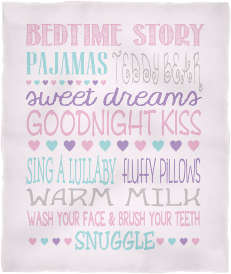Baby Girl / Little Girl Bedtime Routine Ultra Plush - Cocktail Napkins - Pack Of 40 - Keep Calm (600x600), Png Download