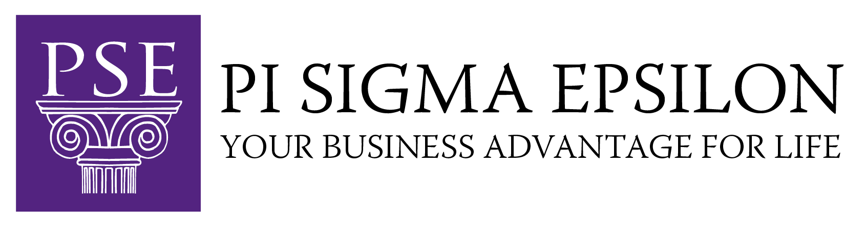 Pi Sigma Epsilon (1724x459), Png Download