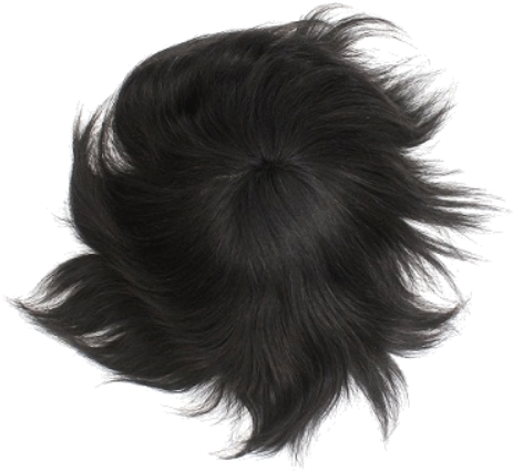 Polyfuse For Mens - Men Hair Wig Png (500x500), Png Download