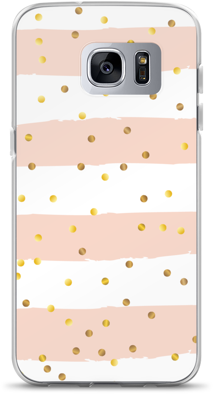 Gold Confetti Samsung Case - Smartphone (1000x1000), Png Download