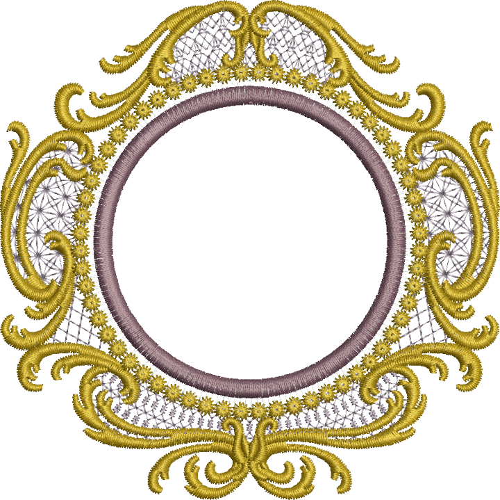 Old Gold Circle - Oval (720x719), Png Download