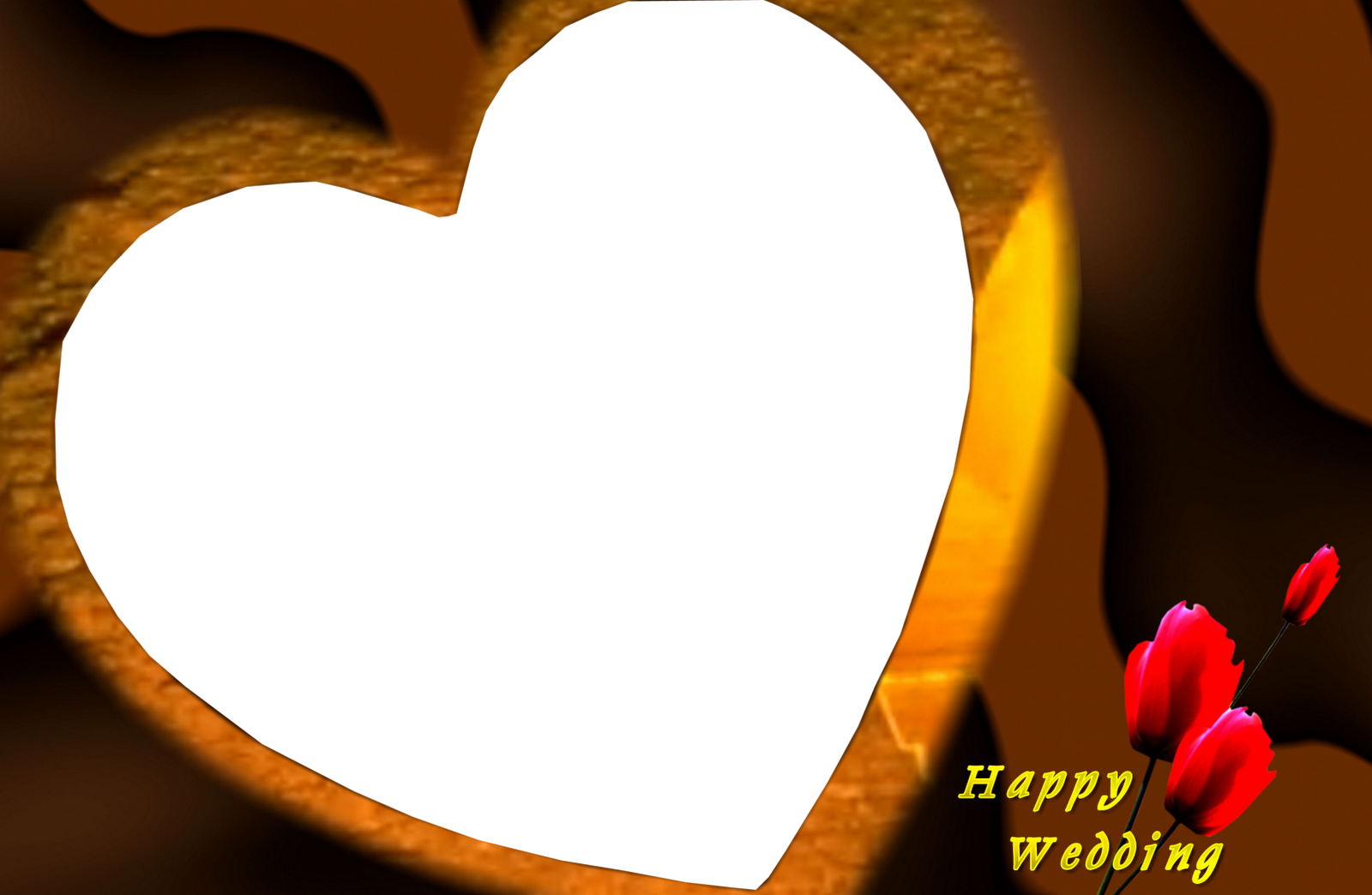 Post Navigation - Love Frame * Png (1600x1044), Png Download