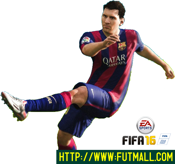Fifa 16 Messi Png (559x523), Png Download