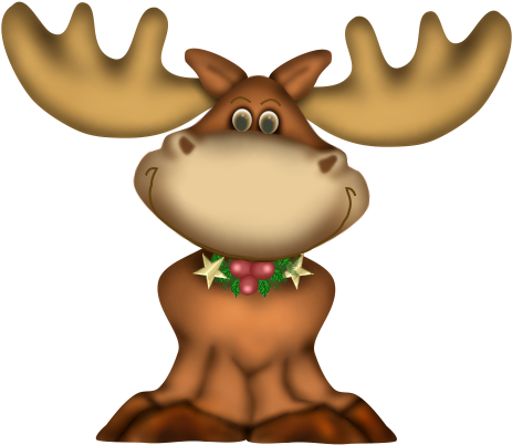 Christmas Deer Png Clipart - Dear Christmas Png (496x423), Png Download