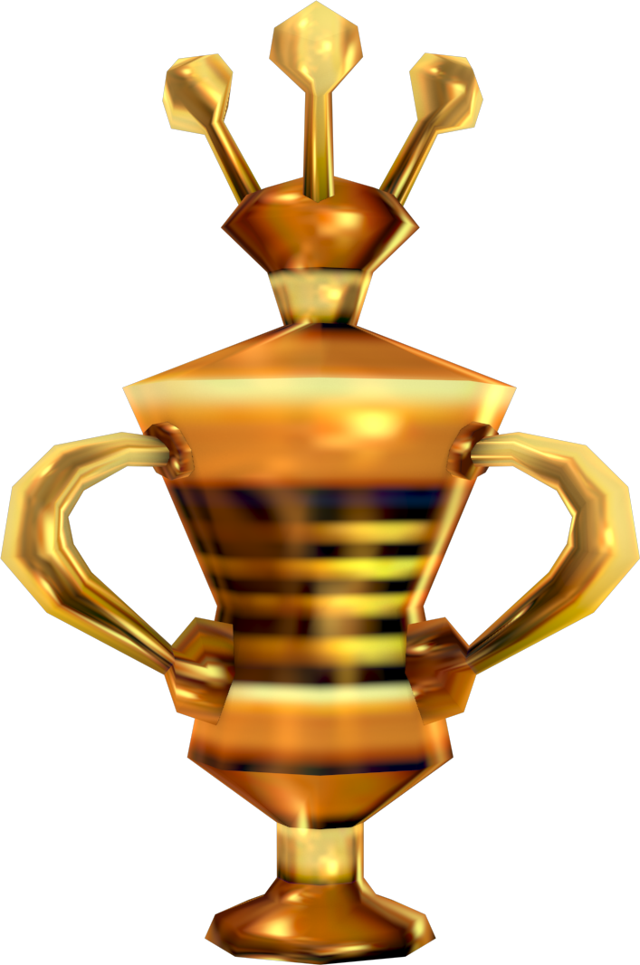 Crash Nitro Kart Trophy - Crash Team Racing Trophy (707x1066), Png Download