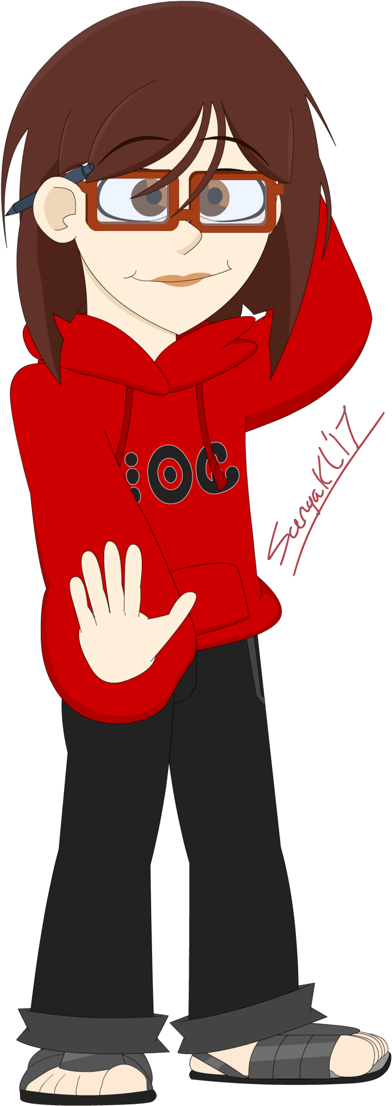 Sanya Clipart Hand (900x2374), Png Download