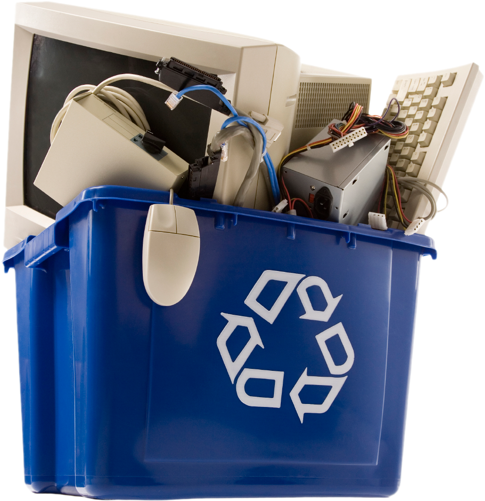Electronics Recycling (1082x1070), Png Download