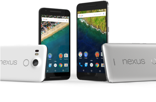 How Do Google's Two New Flagship Phones Stack Up - Huawei Nexus 6p (64gb 4g Lte) Mobile Phone (500x375), Png Download