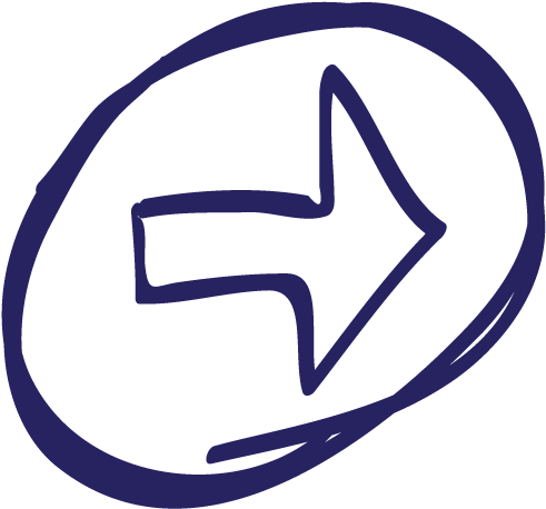 Drawn Circle Arrow Png - Hand Drawn Circle Arrows Png (500x500), Png Download