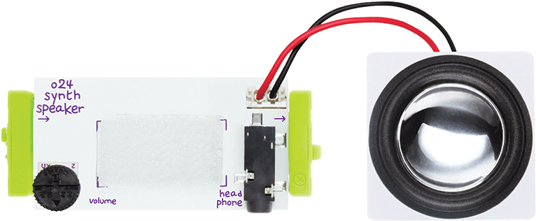 Synth Speaker - Littlebits Synth Speaker (960x542), Png Download