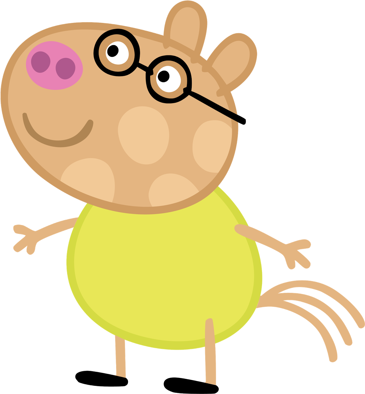 Peppa Pig Png - Peppa Pig Characters Png (1499x1600), Png Download