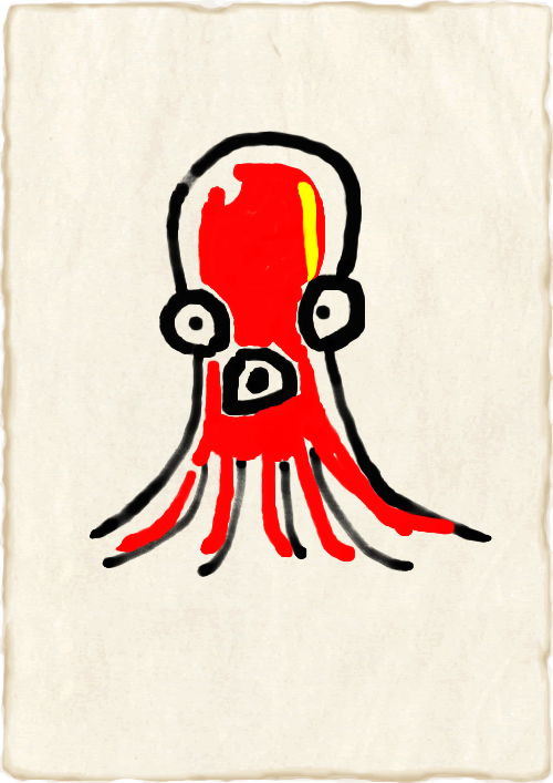タコさんウインナー - Octopus (500x707), Png Download