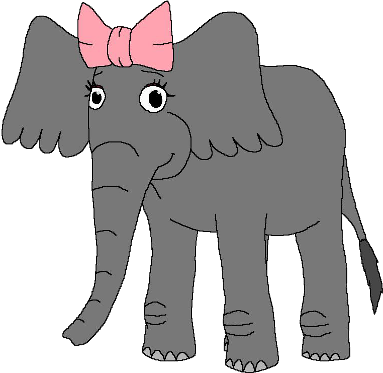 Kimmy The Elephant - Pb&j Otter Elephant (808x768), Png Download