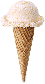 Sugar Cones 12ct - Ice Cream Sugar Cone (400x340), Png Download