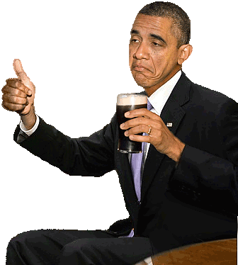 The Flat Barack Obama - Barack Obama Transparent Png (336x374), Png Download