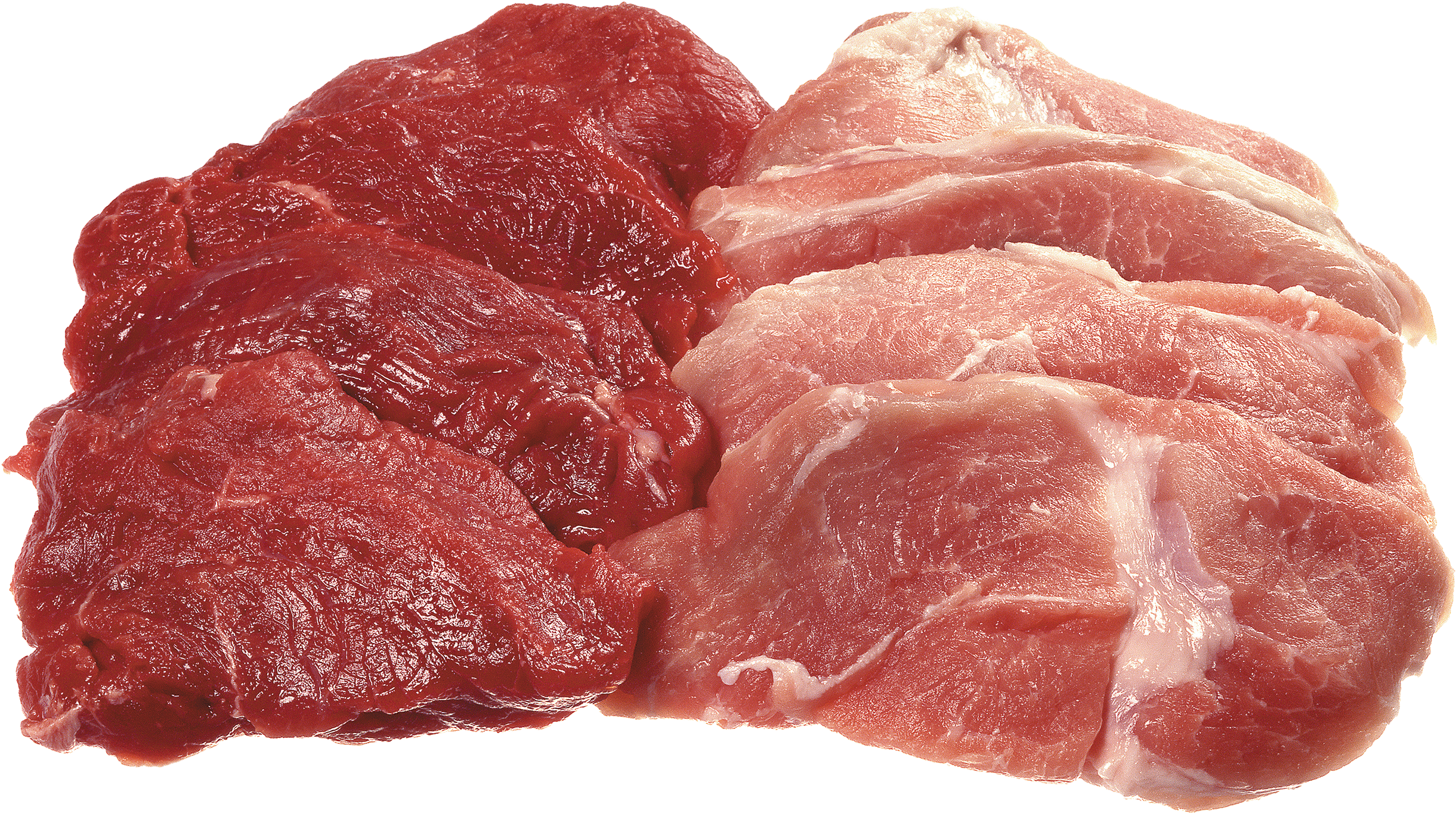 Steaks Meat Png Clipart - Meat Clipart (2500x1453), Png Download