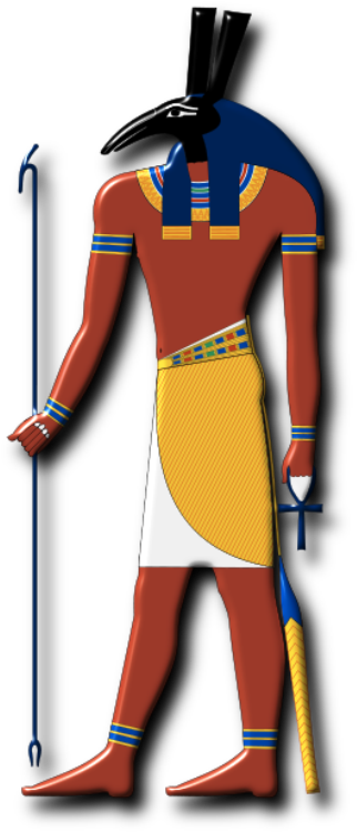 Seth God-gb617 - Ancient Egypt Gods Png (385x800), Png Download
