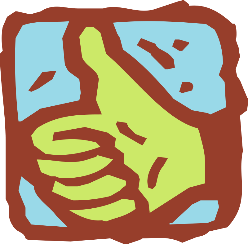 Thumbs Down - Vacances C Nul (800x787), Png Download