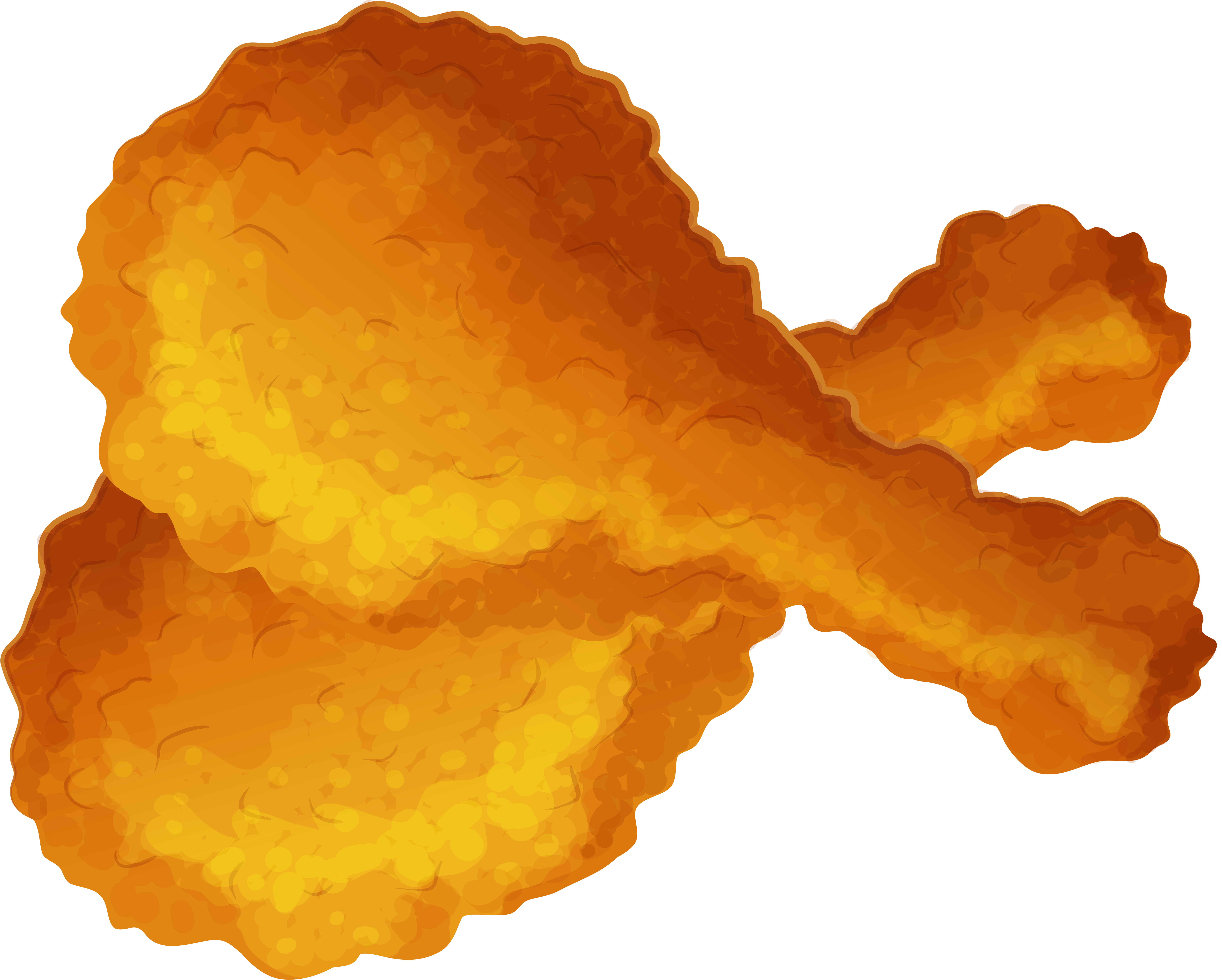 Fried Chicken Png (8000x6507), Png Download