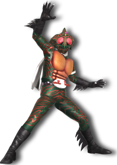 Amazon - Kamen Rider Amazon Png (383x540), Png Download