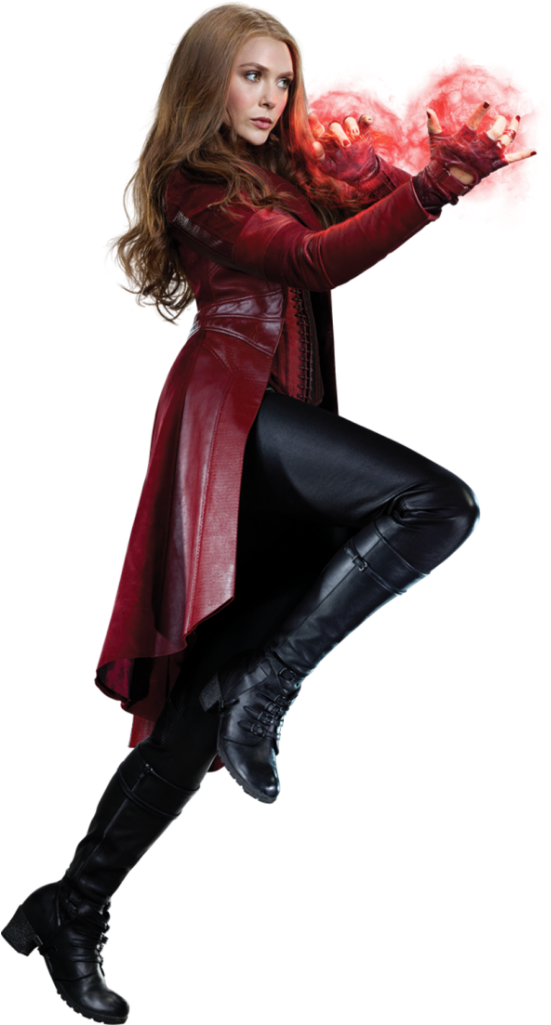 Scarlet Witch Right - Captain America 3 Civil War Wanda Scarlet Witch Cosplay (400x400), Png Download