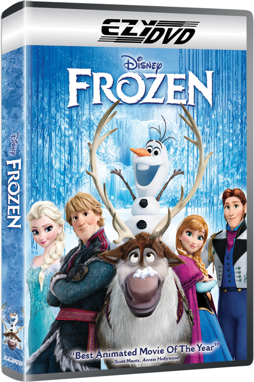Frozen Dvd - Movie Tarpaulin (551x821), Png Download