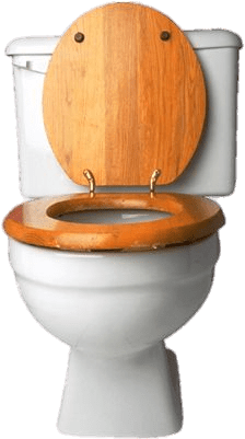 Wooden Toilet Png (400x400), Png Download