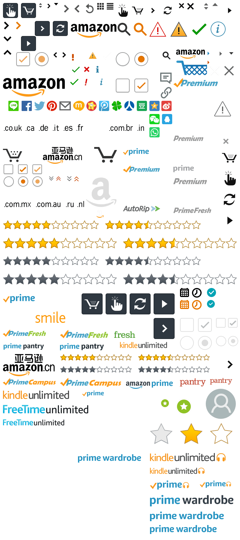 Amazon Css スプライト (800x1800), Png Download