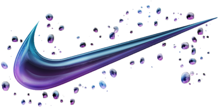 Vaporwave Png Pack - Nike Vaporwave Png (500x350), Png Download