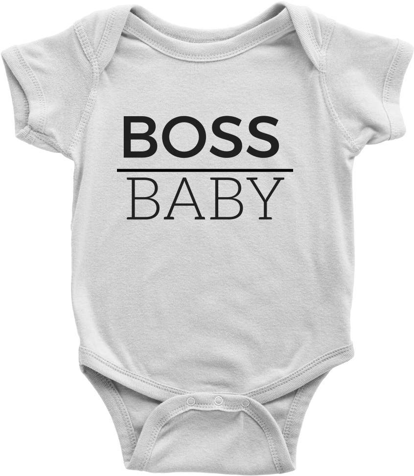 Baby Onesie- Boss Baby - Godfather Baby Onesie (1000x1000), Png Download