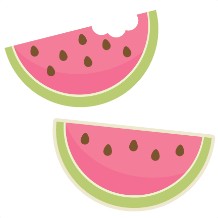 Watermelon Slices Svg Cutting File Watermelon Svg Cut - Watermelon Slice Clip Art (432x432), Png Download