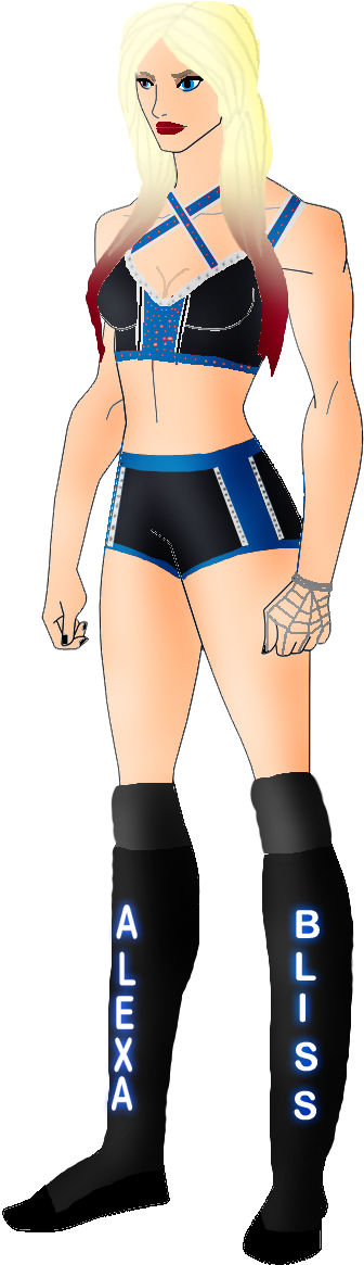 Wwe Superstars - Alexa Bliss (489x1317), Png Download