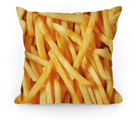 French Fries Pillow - French Fries (484x484), Png Download