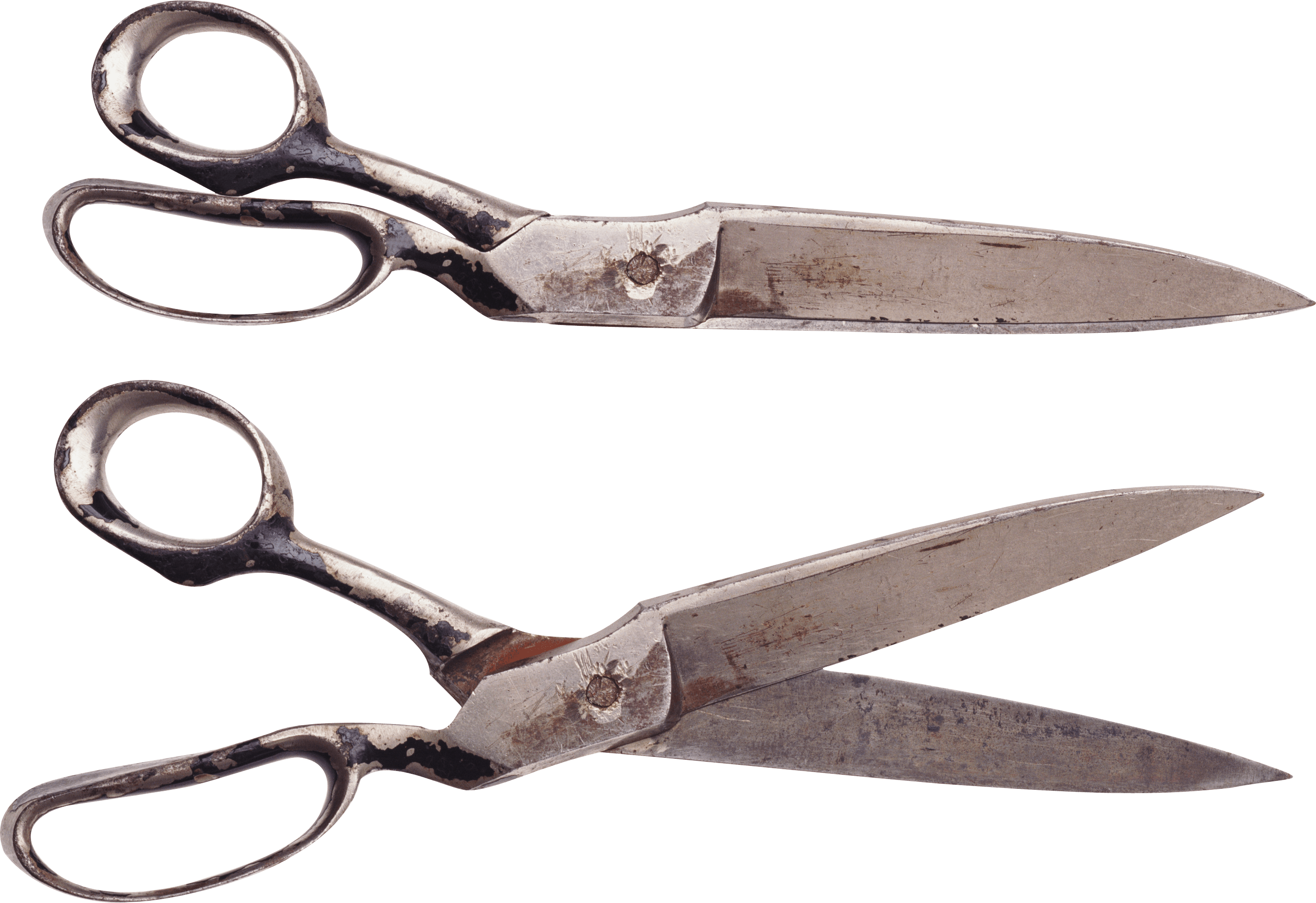 Pair Of Vintage Scissors - Vintage Scissors (2802x1923), Png Download