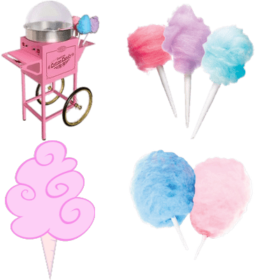 Nostalgia Ccm600 Old Fashioned Carnival Cotton Candy (400x400), Png Download