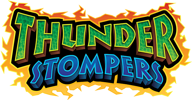 Snap Toys Thunder Stompers Logo - Illustration (650x650), Png Download