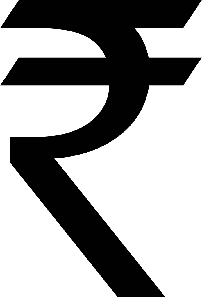 Download Png Image Report - Indian Rupee Symbol (541x800), Png Download