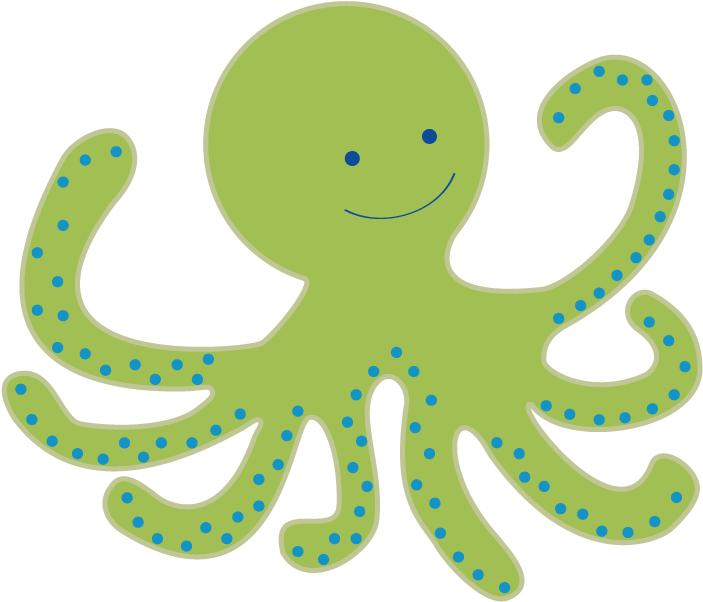 Freeuse Baby Clip Art Free Bulletin Board Ideas - Octopus Clipart Png (792x612), Png Download