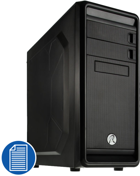 Ocuk Tech Labs H270/b250 Kaby Lake Ddr4 Home & Small - Raijintek Arcadia Mid Tower - No Power Supply (750x750), Png Download