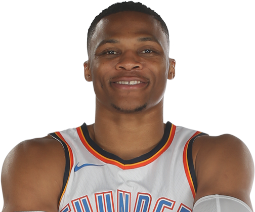 Now In His Second Season With The Golden State Warriors, - Russell Westbrook (600x436), Png Download