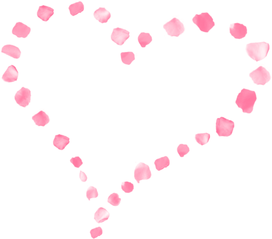 Pink Rose Heart Shape Love Card, Emoji, Abstract, Background - Heart (640x640), Png Download