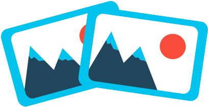 Icono-imagenes - Triangle (504x366), Png Download