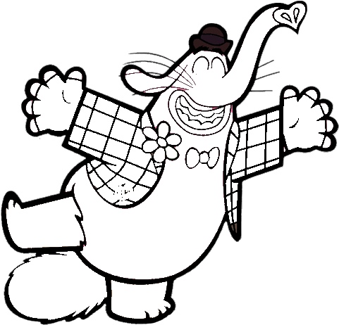 Invisible Bing Bong - Bing Bong Inside Out Drawing (500x508), Png Download