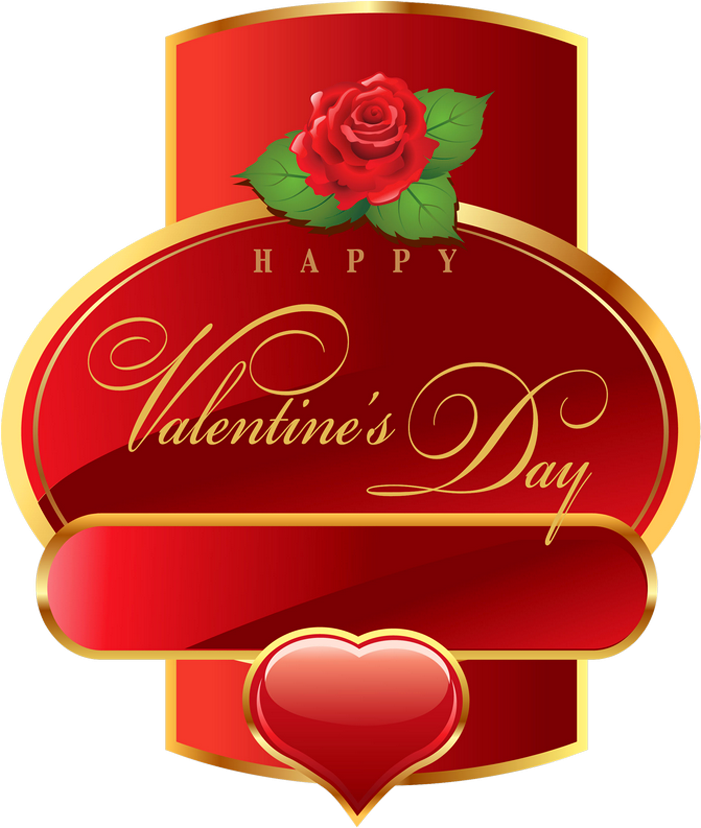Happy Valentines Day Png Picture Gallery View - Happy Valentines From Etiquetas (735x861), Png Download