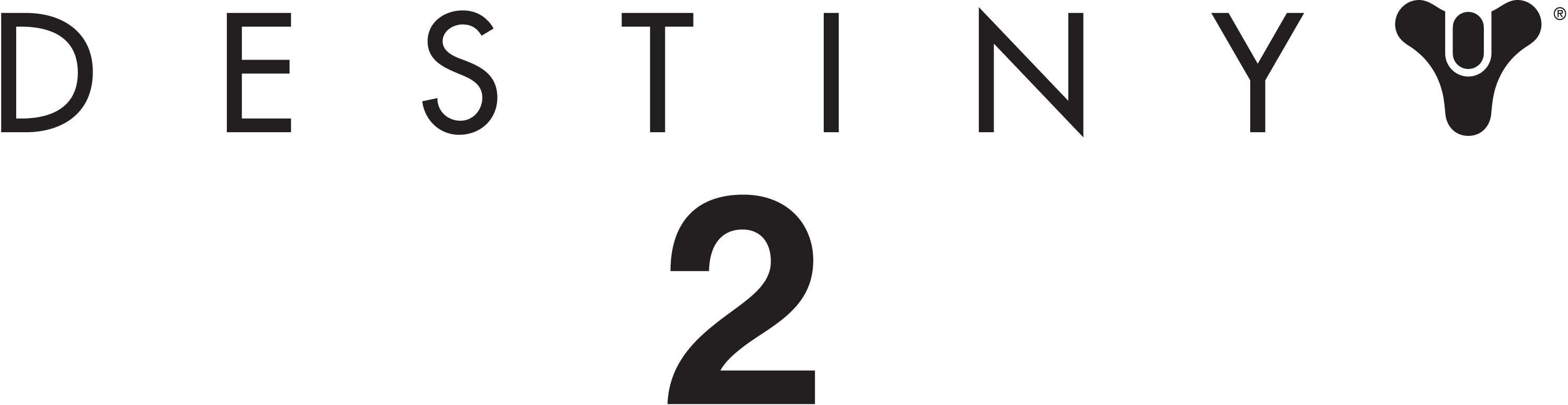 Our Destiny 2 Guide Explains Everything You Need To - Destiny 2 Logo Png (3000x775), Png Download