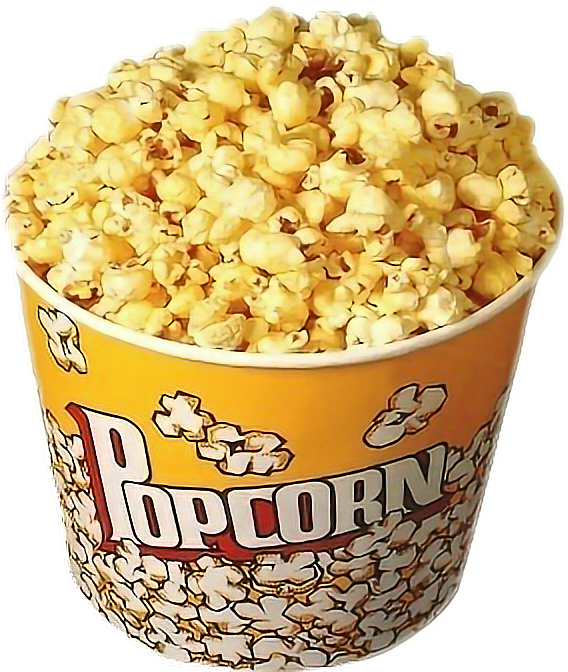 Popcorn Png Pngedit Overlay Cinema Red Food Delicious - Pop Corn Cop Porn (568x672), Png Download