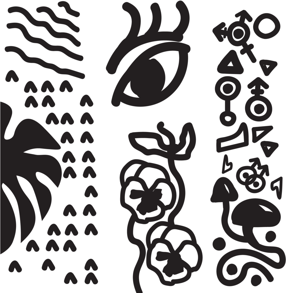 Scribble Basis-01 (1000x1000), Png Download